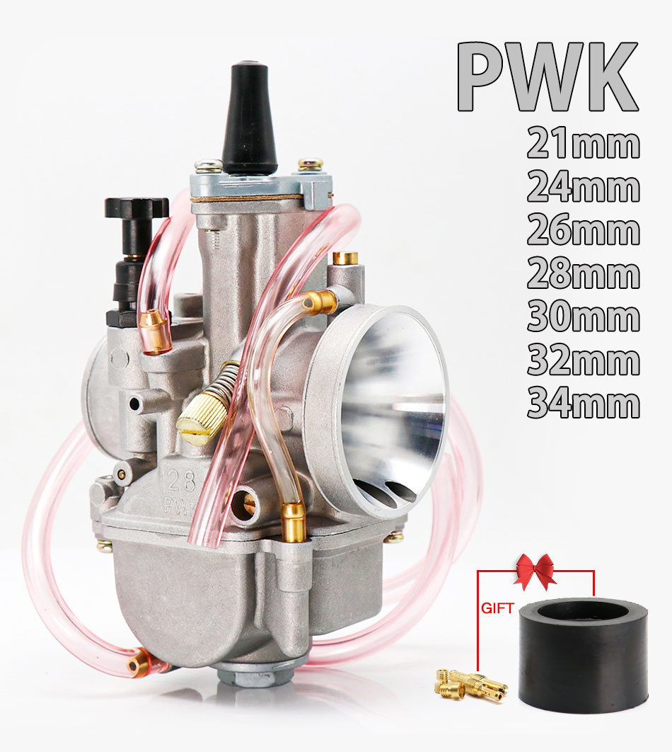 ZSDTRP – carburateur pour Keihin Koso, avec Jet de puissance, pour moto 2T 4T 50 cc-250 cc, 21 24 26 28 30 32 34