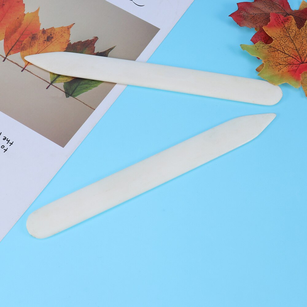 2-Piece Lightweight DIY Portable Useful Bone Folder Origami Paper Craft Tool School Office Supplies