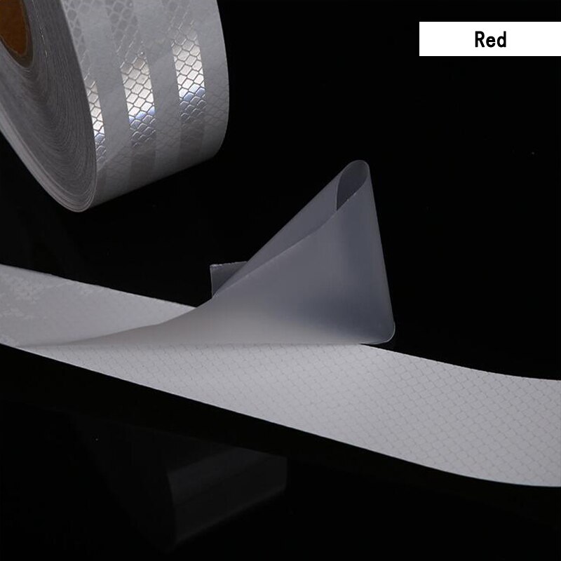 Reflecterende Tape - Diamond Grade 5cmx1M Rol - Microprism Hoge Reflectie - Veiligheidswaarschuwing voor Auto's Vrachtwagens