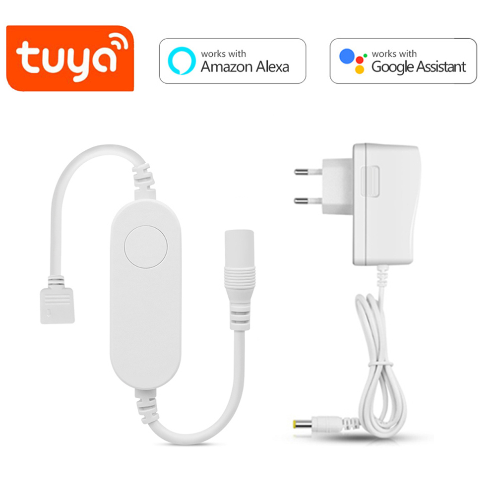 Smart Home Dohome Homekit Afstandsbediening Rgb Led Light Strip Controller, tuya Smart Leven 4pin Neon Tape Rgb Draadloze Wifi Schakelaar