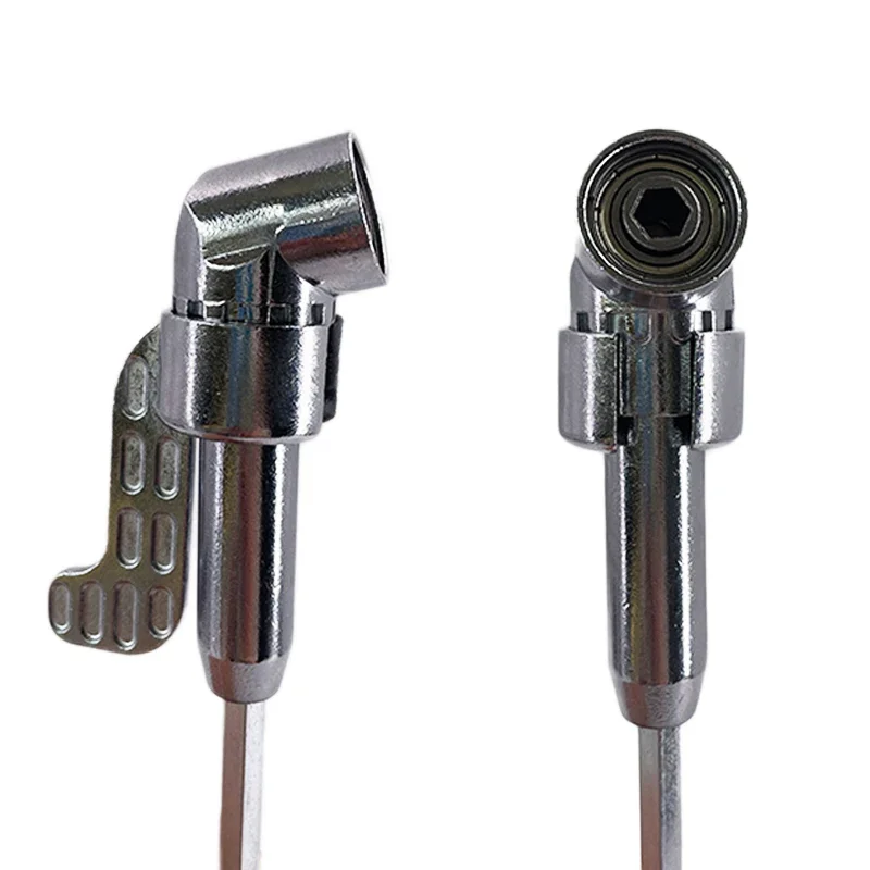 Adjustable 105 Degree Right Angle Driver Screwdriver Hand Tools Set 1/4 Hex Shank For Power Drill Screwdriver Bits Tools