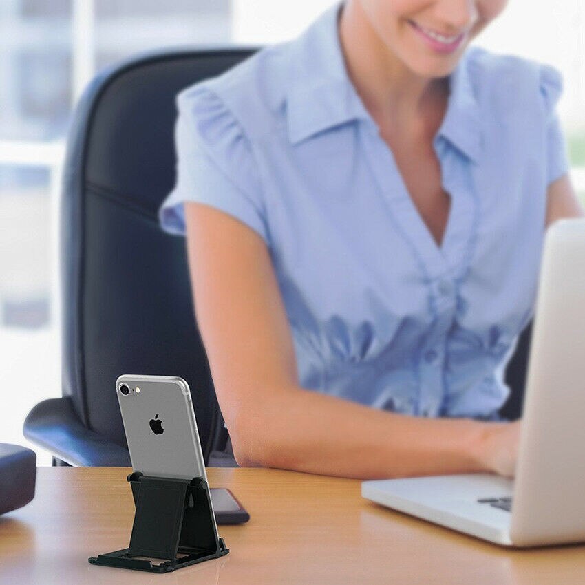Universal Desktop Foldable Adjustable Angle Cell Phone Stand Holder for Tablet Mobile iPad Kindle iPhone Xiaomi Samsung