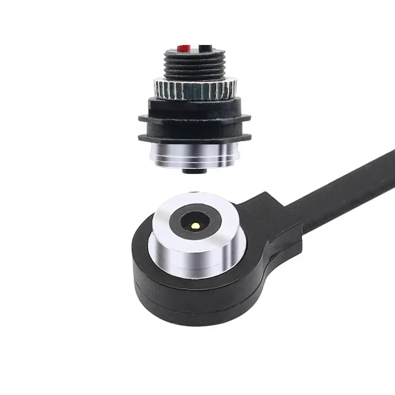 Wasserdichtes magnetisches ladekabel 2.8a x 12v stecker/buchse mit kurzschlussschutz für intelligente wearables