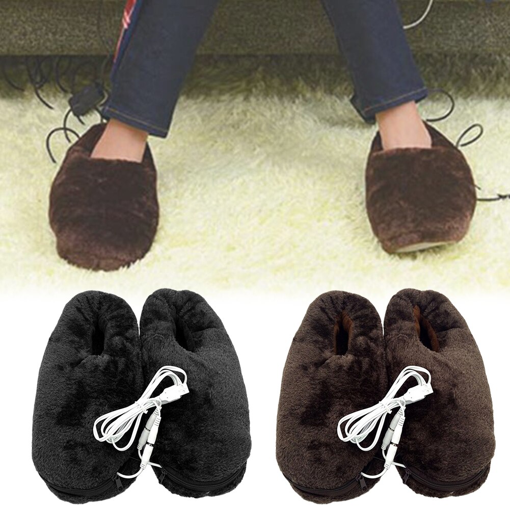 Pad Home Feet Warmer Winter Reliable Soft Portable Cold Relief Electric Heating Shoes USB Heated Slipper Practical