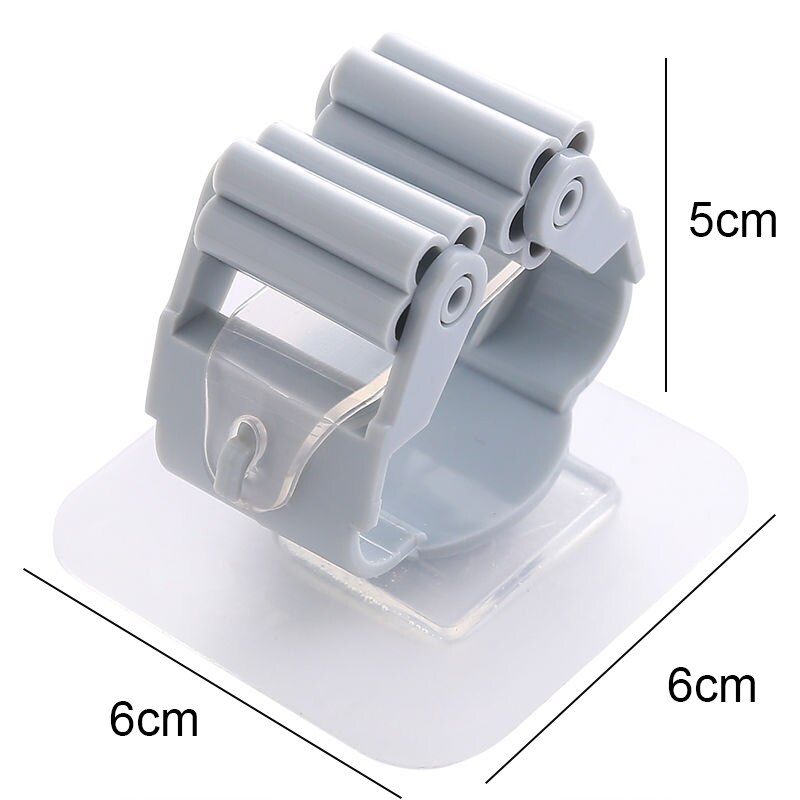 1Pc wycierać uchwyt na miotłę naścienny uchwyt na mopa gospodarstwa domowego klej robić przechowywania wieszak na miotły wieszak na mopa stojaki kuchnia Organizer łazienkowy