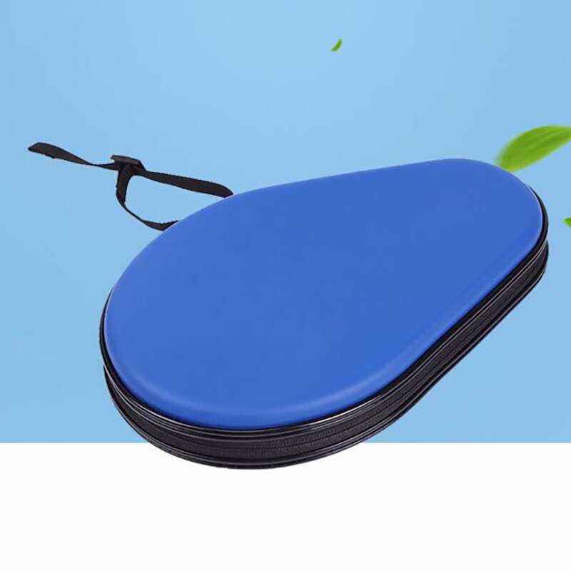 Table Tennis Racket Case - Pumpkin Shape - EVA Waterproof Paddle Holder - Ping Pong Accessories
