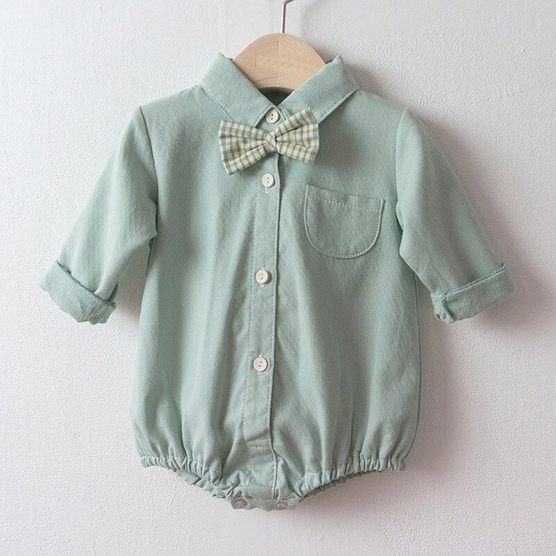 Bodi de bebé niño, ropa para bebé, camisa de caballero, mono, monos y pajarita, ropa para bebé, príncipe, niño pequeño