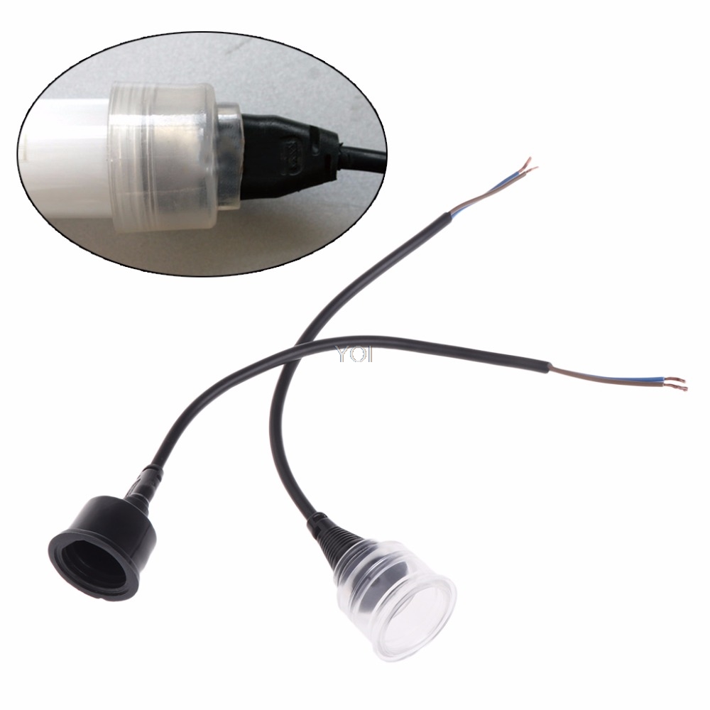 Aquarium Lampvoet Waterdichte Zachte Rubberen Aquarium Verlichting Draad Houder Voor T8 Aquarium Licht Cap Transparante