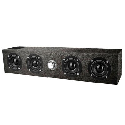 20W Portable Column Wireless Column Speaker Supports TF Card FM Radio Aux Subwoofer Soundbar for Computers and Home TVs, etc.: Default Title