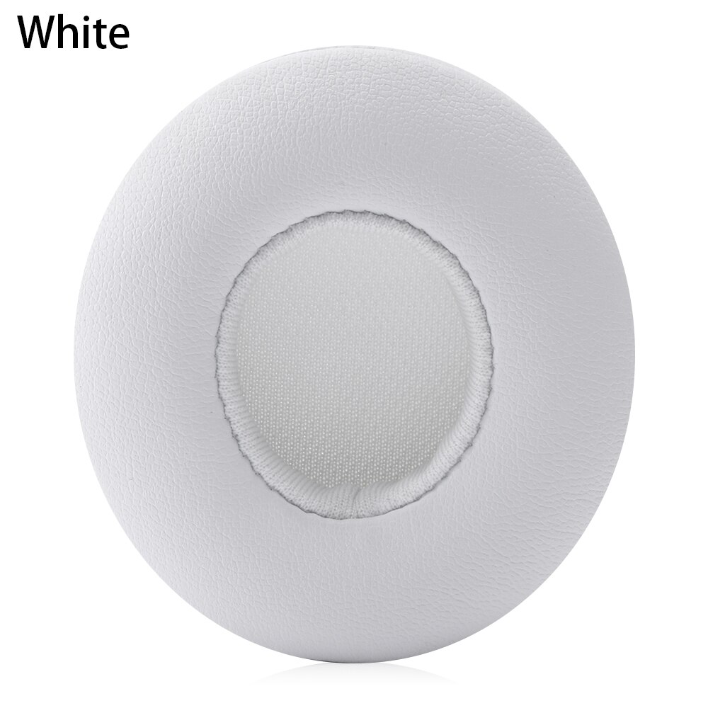 Voor Beats Solo 3 2 Draadloze Oorbeschermers Hoofdtelefoon Accessoires Ultra-Zachte Spons Oordopjes Oordopjes Vervanging Oorkussens Kussen: white
