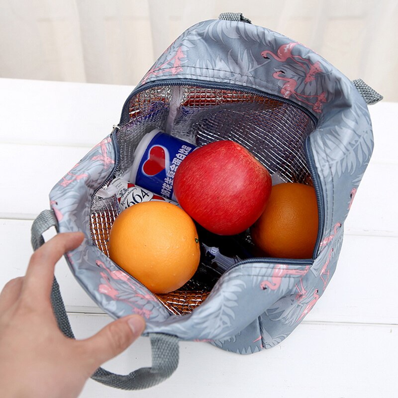 JODIMITTY Mittagessen Taschen Tragbare Isolierte Oxford Thermische Lebensmittel Pack Picknick Taschen Für Frauen freundlicher Funktionale aufbringen Kühler Mittagessen Kasten