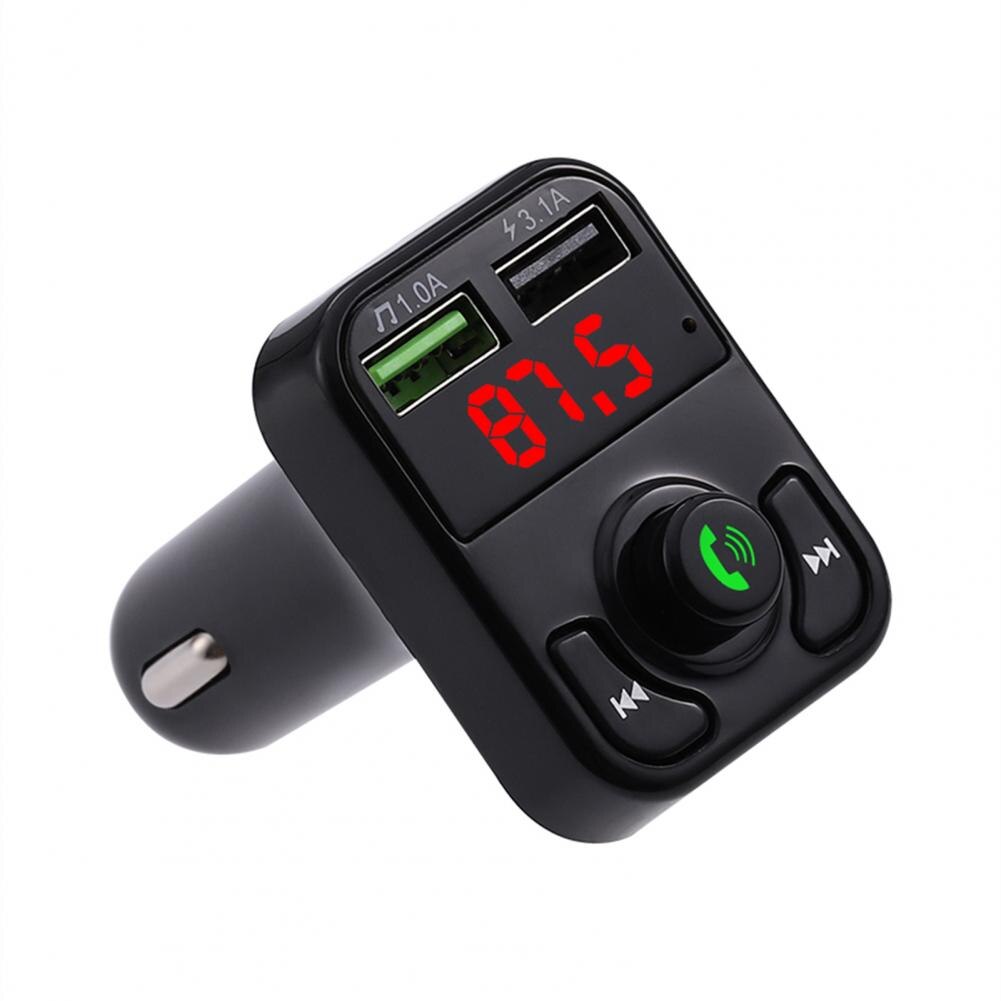 Nulaxy Bluetooth Adapter Auto FM Transmitter Bluetooth V5.0 Großer