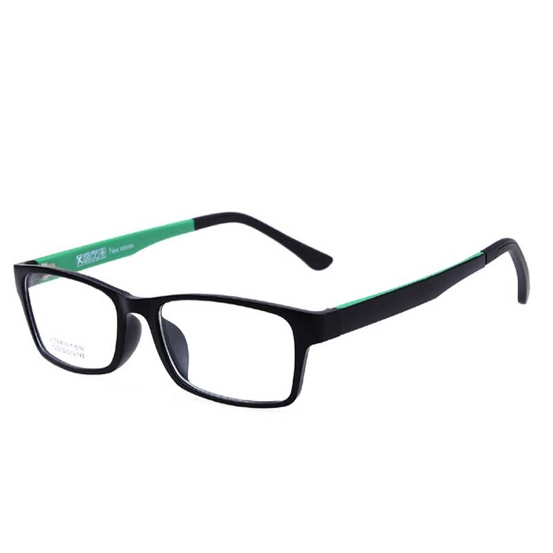 Wolfram Kohlenstoff Stahl TR90 Brille Rahmen Für Frauen Männer Brillen Optische Rahmen Mit Kunststoff Linse Gläser Rahmen 1302: C18 hell Grün