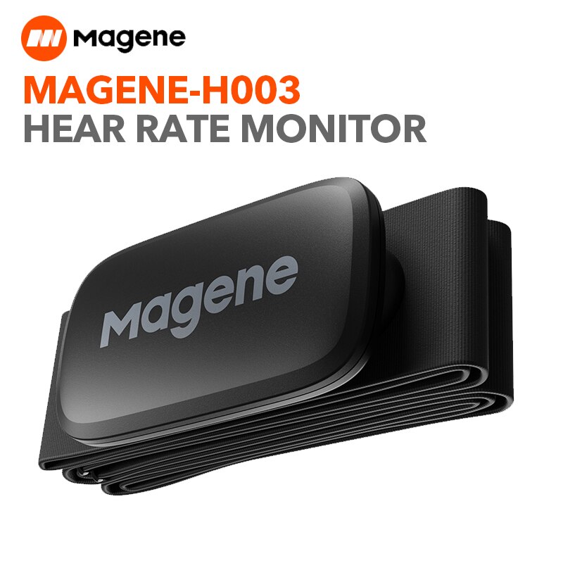 Magene – capteur de fréquence cardiaque H003, moniteur de sport pour vélo, avec sangle de poitrine, double ANT, Bluetooth, pour ordinateur Wahoo Garmin
