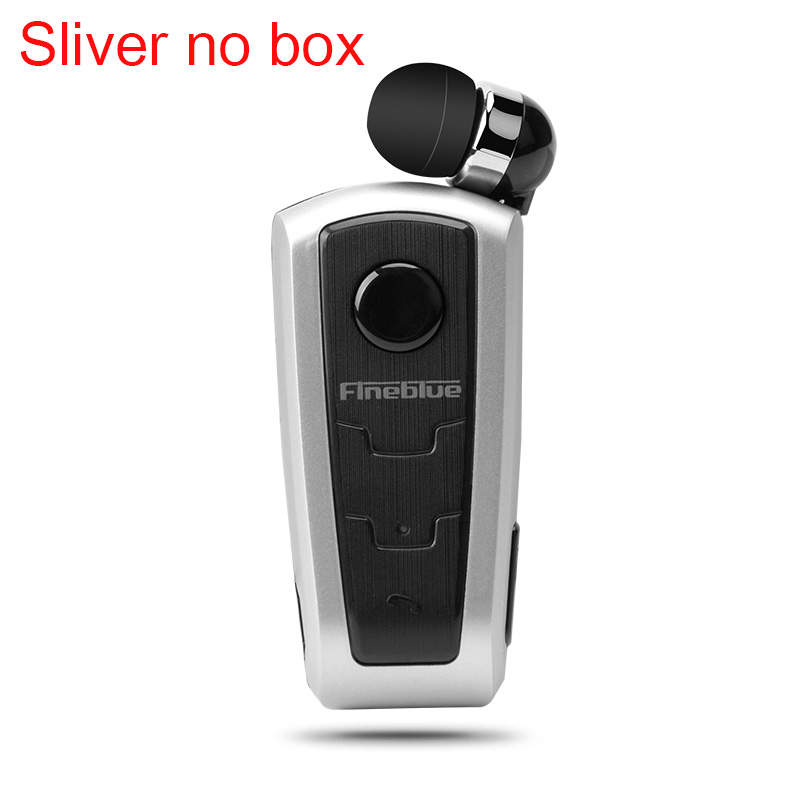 Fineblue  f910 trådlösa hörlurar för företag, hörlurar, samtal, påminner om sport, löpning, hörlurar med klipp, bluetooth  v5.1 -headset: Gul