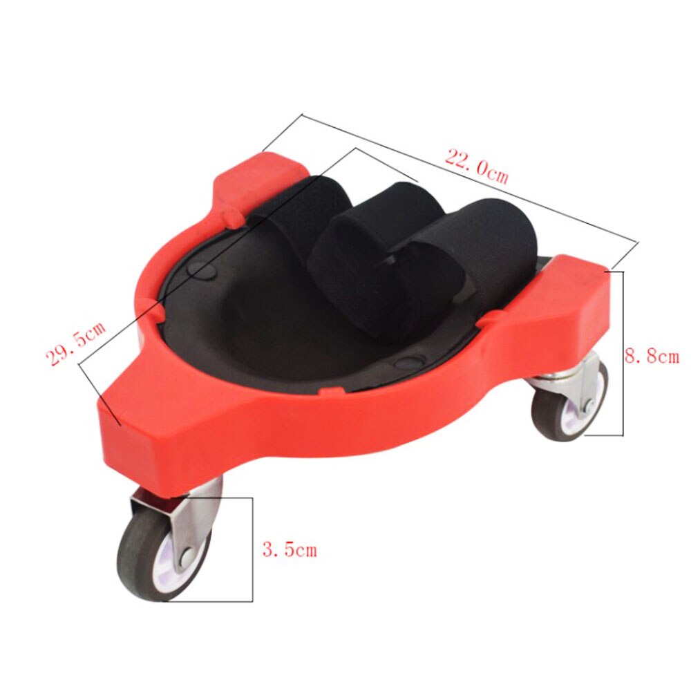 1pcs Knee Pad Rolling Wheels-Multifunctional Sliding Labor-Saving Wheel Kneeling Pad Adjustable Gliding Knee Wheeled Rolling