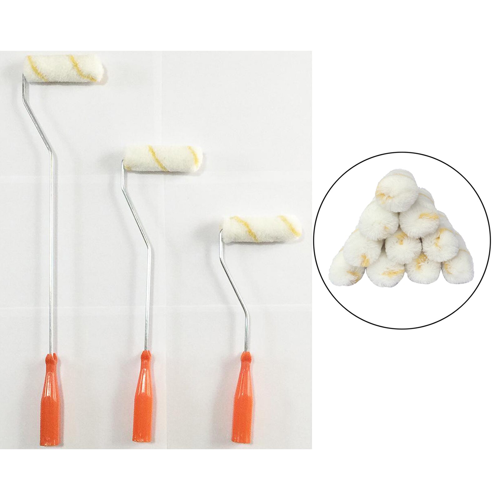 Paint Roller Covers, 4" Roller Covers, Pack of 10, Covers for Paint Rollers,