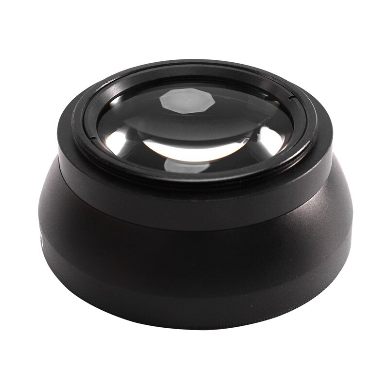 RISE-NEWYI Digital Lens Replacement 49mm 0.45X WIDE Angle + Macro Conversion LENS 49 0.45 Black