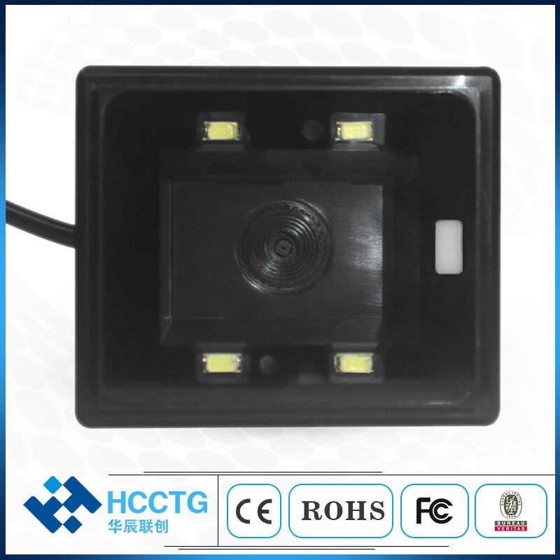 Embedded OEM USB RS232 1D 2D Kiosk Barcode Scanner Module HS