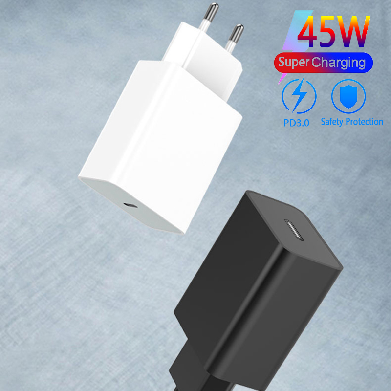 Szybka ładowarka USB C i typu C szybka ładowarka 45W ładowarka III 45W ładowarka do iPhone 12/iphone 13 szybka Xiaomi 12 Pro Samsung