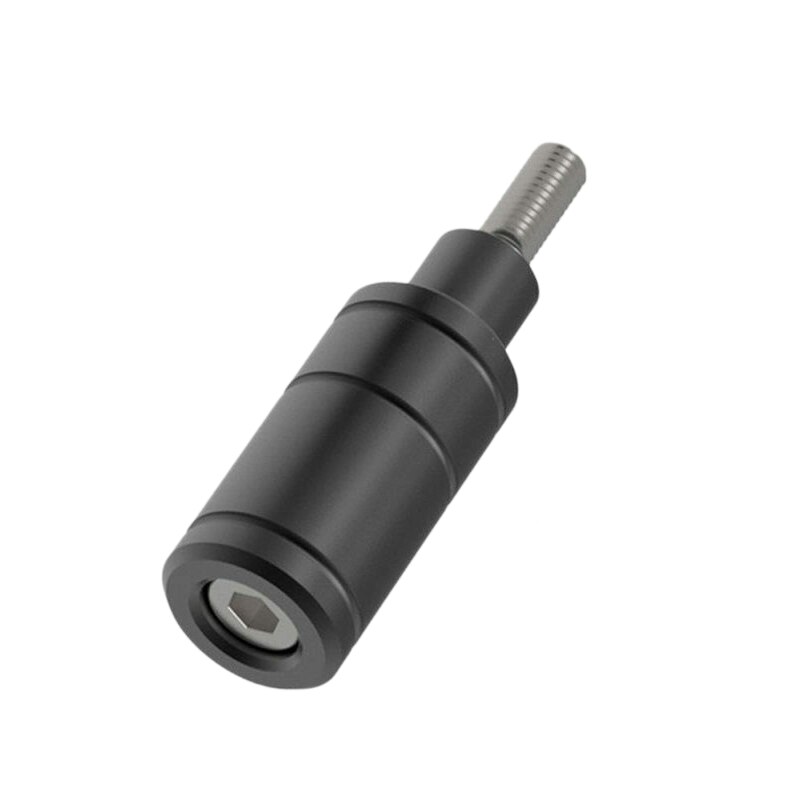 2 uds M6 perno, CNC motocicleta LED cabeza luz antiniebla soporte de montaje soporte Base de Pilar