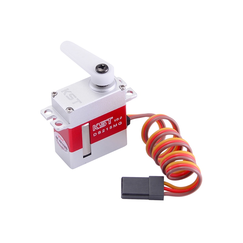 KST DS215MG V3.0 4.8-7.4V Metal Gear Coreless Swashplate Digital CCPM/Rudder Tail Servo For 450 380 480 500 RC Helicopter