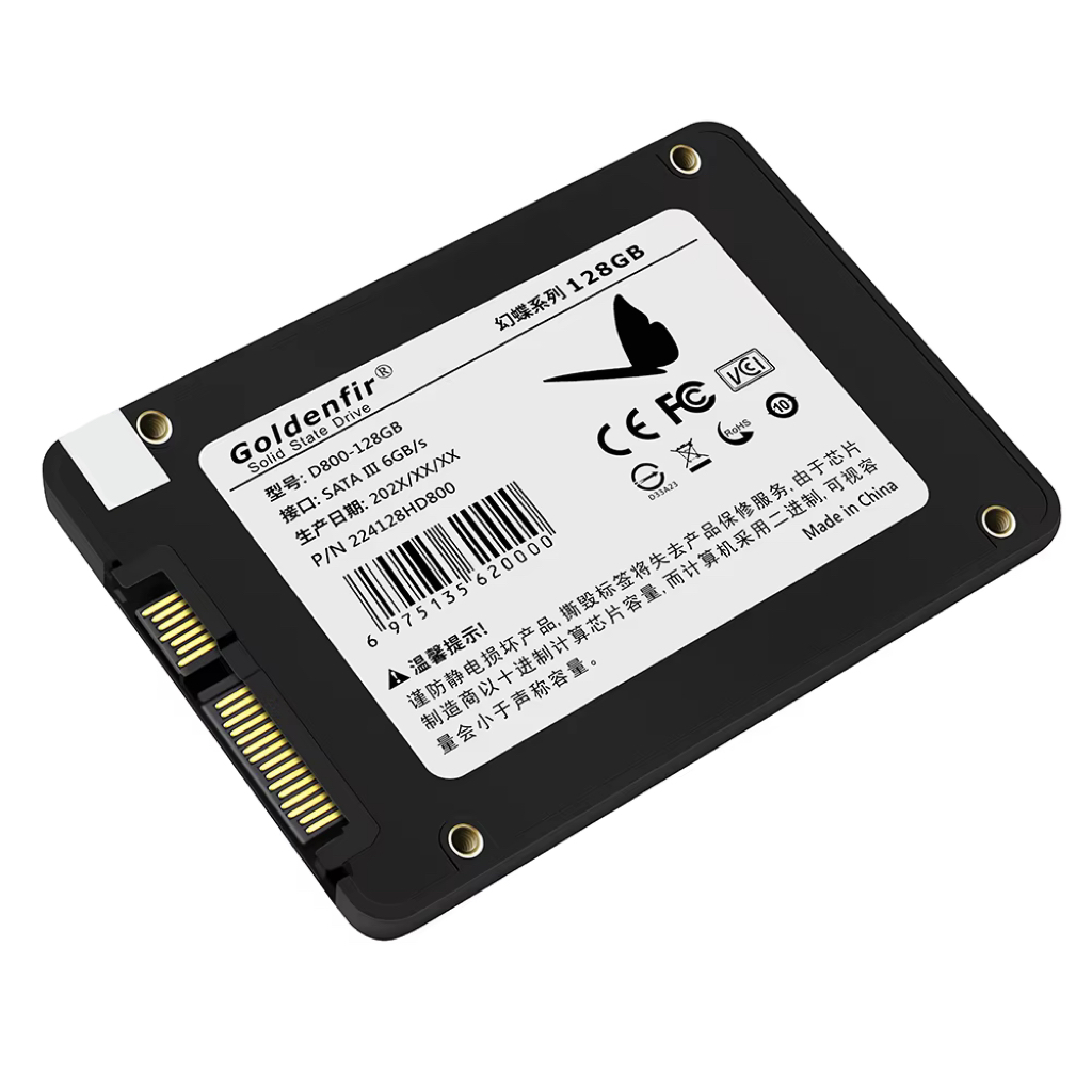 Goldenfir – disque dur SSD, sata 3, avec capacité de 128 go, 512 go, 480 go, 256 go, 500 go, 1 to, pour ordinateur portable, 2.5