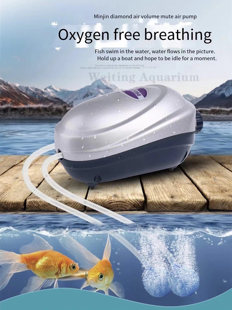 Fish tank oxygen pump mute fish farming household oxygen pump aerator oxygen pump oxygen pump oxygen pump oxygen pump fish tank