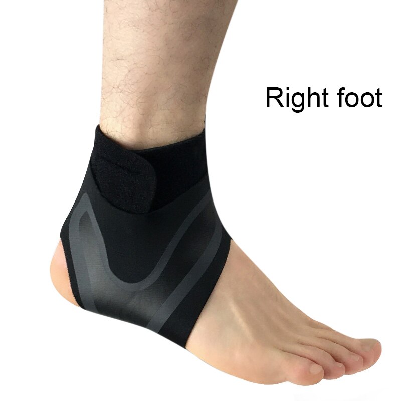 Pieds gauche/droit manchon cheville soutien chaussettes Compression Anti entorse talon enveloppe de protection pressurable pansement cheville soutien pied: Right foot / M
