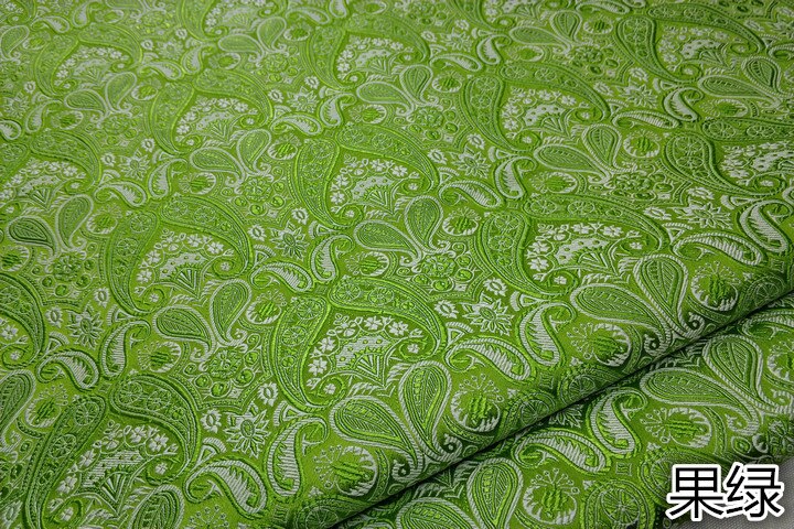 Largeur 29 pouces Bricolage Cos Chinois Robe kimono Damassé Tissu Jacquard Brocart En Soie Imitation Vêtements Tissu Pipa