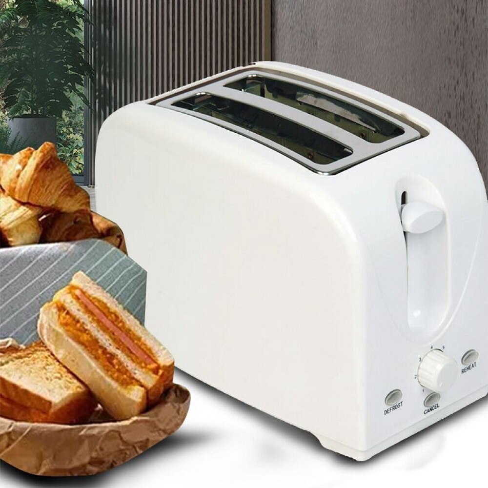 220v grille-pain multifonctions pour la maison, machine à sandwichs, machine à pain double face, machine à toast, couleur blanche