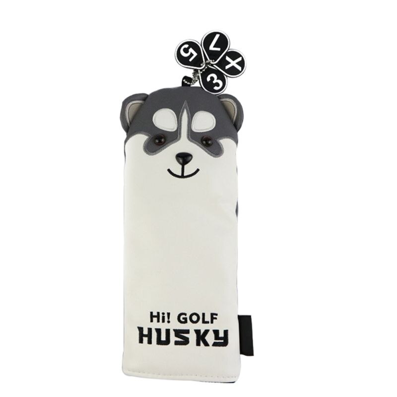 Head Cover Set met Cijfers, 9-delige polyesterwol Iron Headcovers voor