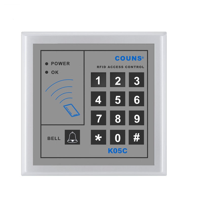 Access Control Keypad Rfid Access Control Keypad With 400 Users For RFID Door Access Control System