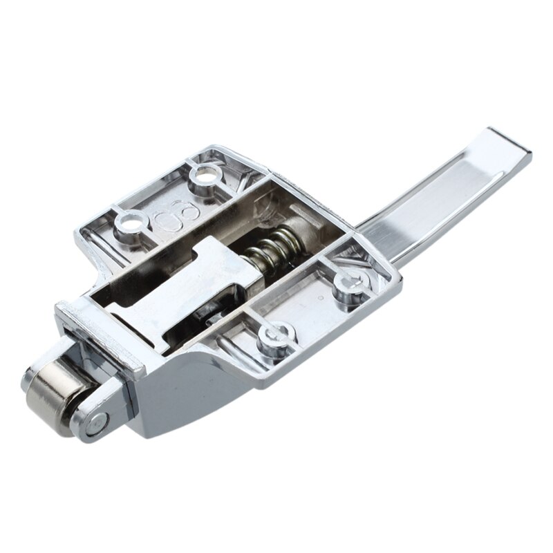 SODIAL(R) Stainless Steel Spring Loaded Walk In Freezer Cooler Door Handle Latch
