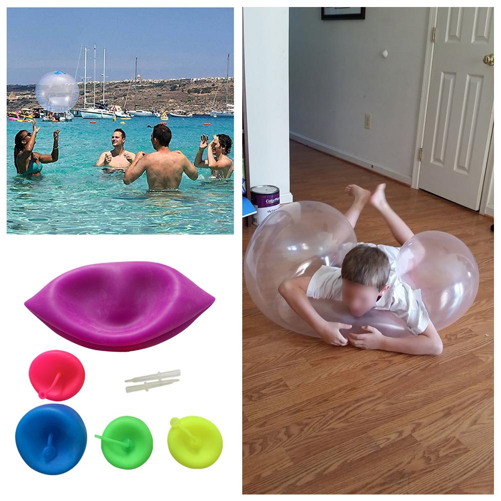 Magic Ball Bubble Amazing Bubble Ball Blow Up Balloons Toy Fun Party Summer Game Bubble Ball Stress Ball Outdoor