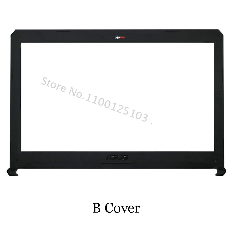Laptop LCD Back Cover For ASUS FX80 FX80G FZ80G ZX80 FX504 FX504G Front Bezel Hinges Palmrest Bottom Case A B C 47BKLLCJN80