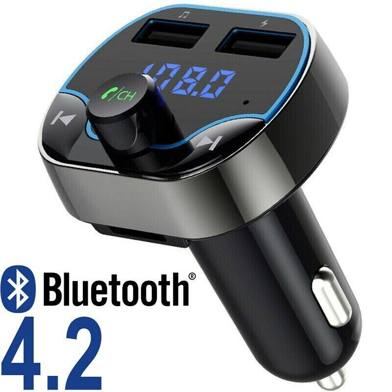 Absender Aux Modulator Bluetooth Wagen Bausatz Auto Audio- MP3 Spieler mit 3.1A schnell aufladen Dual USB Auto MP3 Spieler
