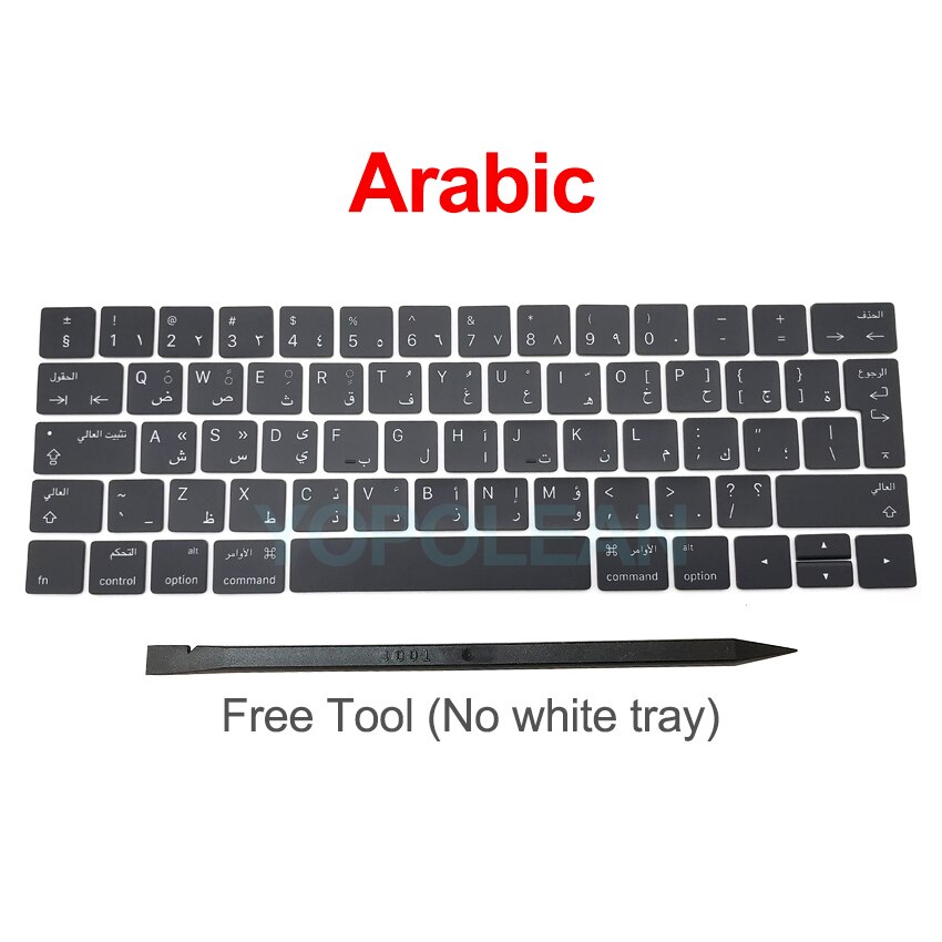 Nowe klawisze klawiatury A1989 A1990 klawiatura do laptopa Macbook Pro Retina 2018 rok: Thailand