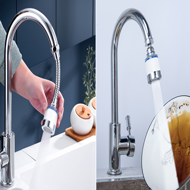 Draaibare Kraan Waterfilter Verwijder Chloor Zware Metalen Gefilterde Douches Hoofd Verzachten voor Hard Water Bad Filtratie Purifier