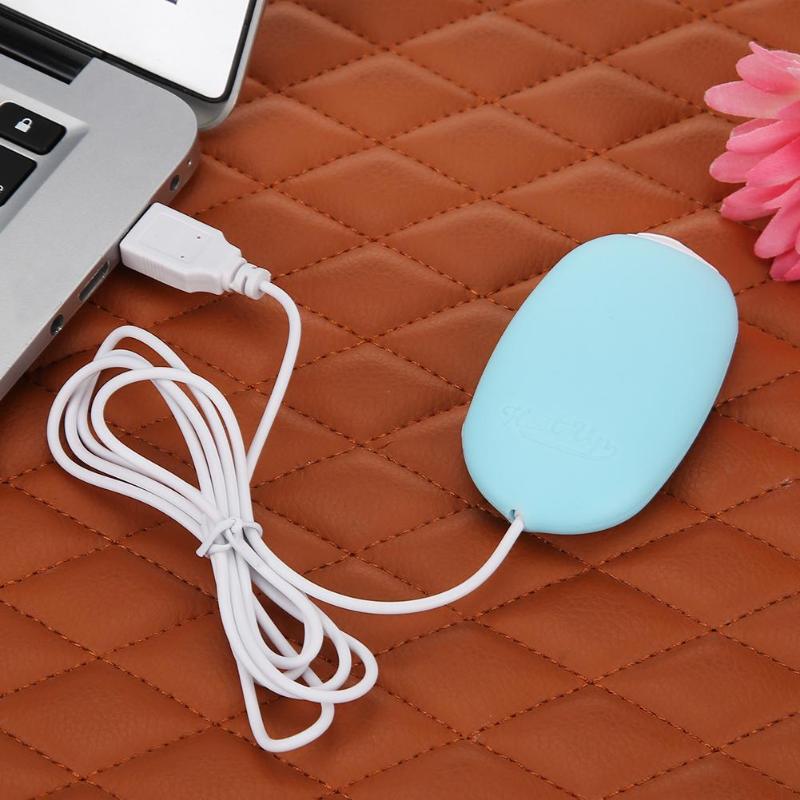 Calentador de manos Mini 5V USB de bolsillo recargable portátil banco de invierno alimentado doble calefacción eléctrica a prueba de explosiones calentador de estufa