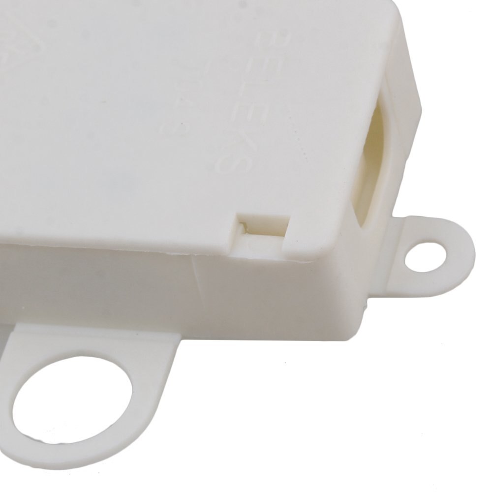 Beige Plastic Mini Cable Wire Junction Box with T06-MM3S Terminals &amp; Wire Sleeve for Chandeliers Pack of 4