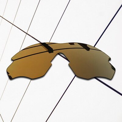 Eos polariserte erstatningsglass til oakley  m2 -innfatning solbriller - varianter farger: Bronse måke
