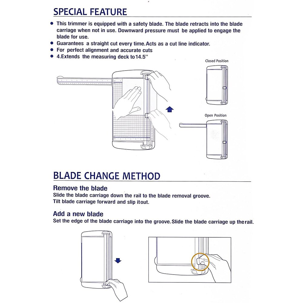 909-2B Manual A4 Paper Trimmer Cutter Storage Box Photo Label-Paper Cutting Machine