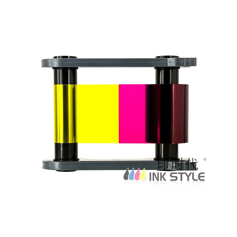 R5F008EAA YMCKO Full Color Panel Ribbon 300prints use in Evolis Primacy Zenius Duplex Card Printer