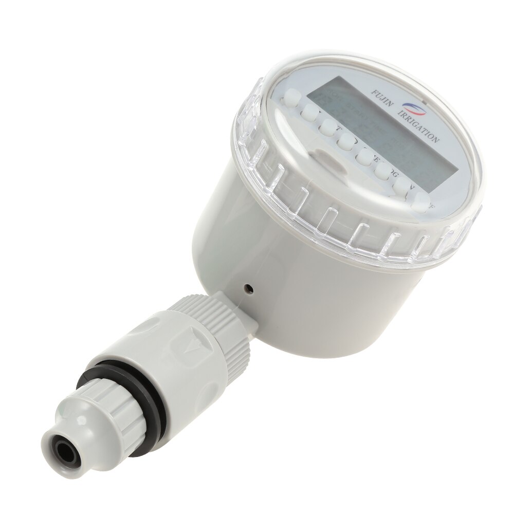 FUJINIRRIGATION Garden Watering Solar Water Timer Automatic Watering Irrigation Controllers System LCD Digital Irrigation Timer