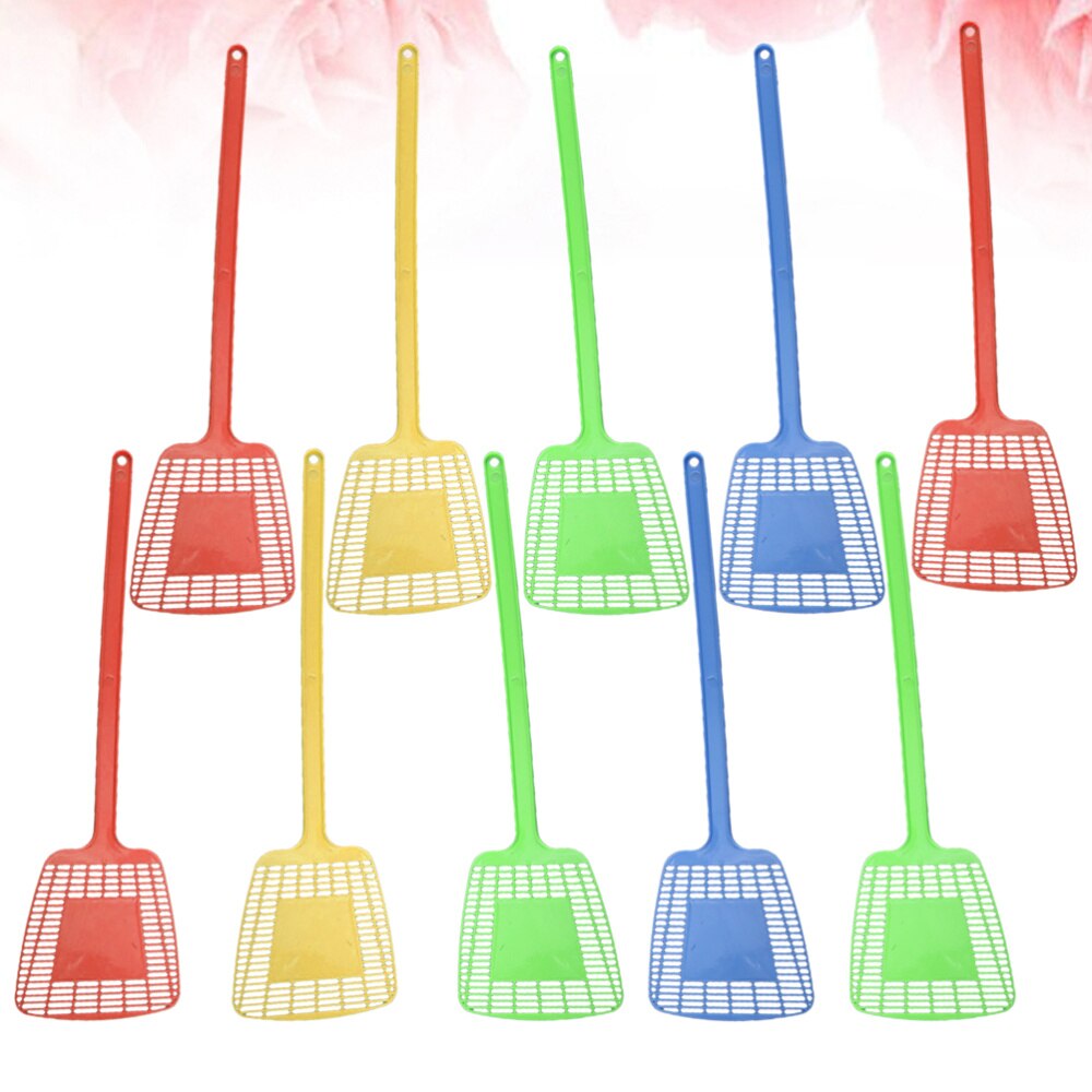 10 pièces Durable outil de lutte antiparasitaire tapette manuelle pour la chambre à la maison: Default Title