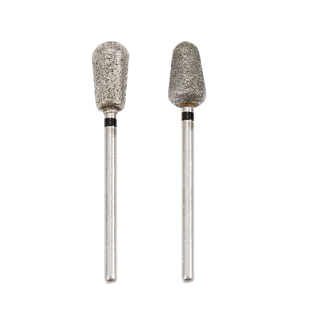 Nagelkunst polijst slijpkoppen 2.34mm schacht cilindrische ronde kop nagelkunst boorbits manicure gereedschap tslm 2