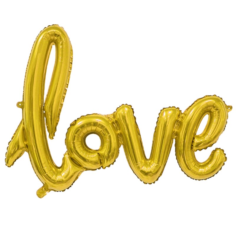 Lettre amour feuille ballon anniversaire mariage anniversaire saint valentin fête décor QX2E