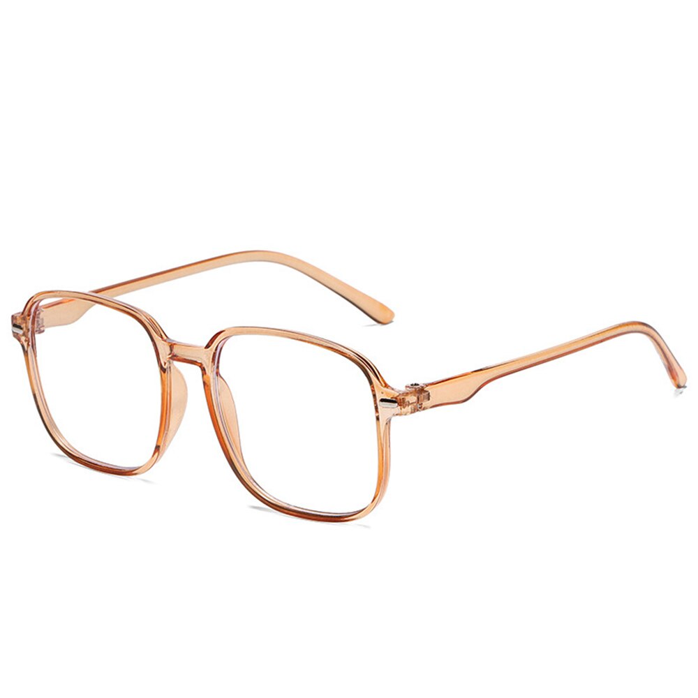 Anti-blue Light Blocking Glasses Computer Reading/gaming/tv/phones Glasses For Women Men Anti Eyestrain: Champagne