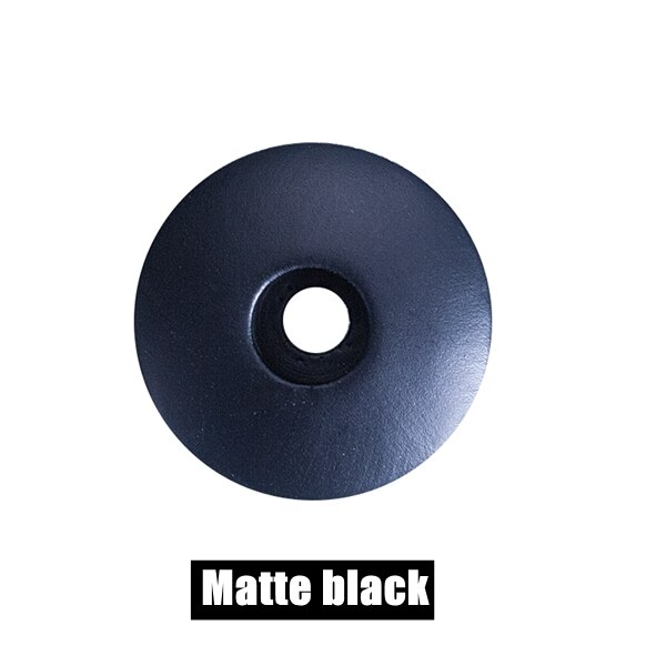 Glans/Mat Zwart Full Carbon Fiber Headset Taper Road Mtb Fiets Top Cap Steelkoker Fietsonderdelen 6G: Matte Black